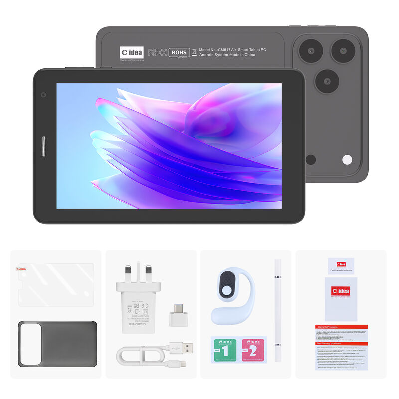 C idea 7 pollici Android Smart Tablet 8+256GB 8*CortexTm-A53 WiFi Tablet Touch Screen HD CM517 air