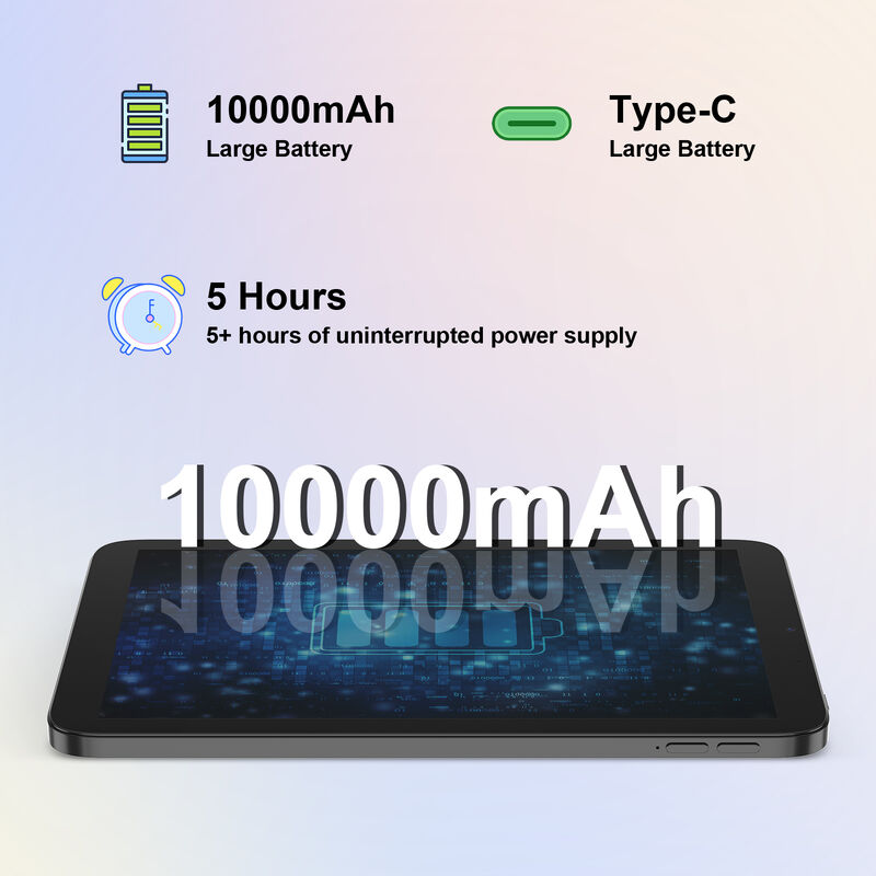 C Idea 10.1 Inch Tablet PC con SIM WIFI Android Tablet per l'istruzione CM10017air Nero