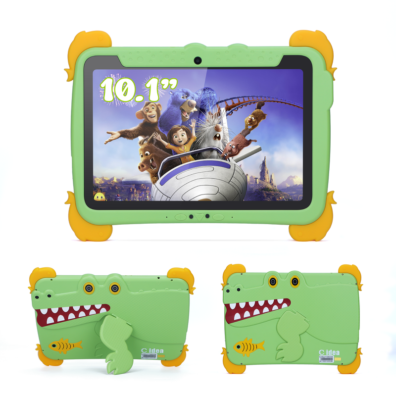 C Idea Tablet Android da 10,1 pollici 4 GB di RAM 64 GB di ROM Tablet Kidspad P1100