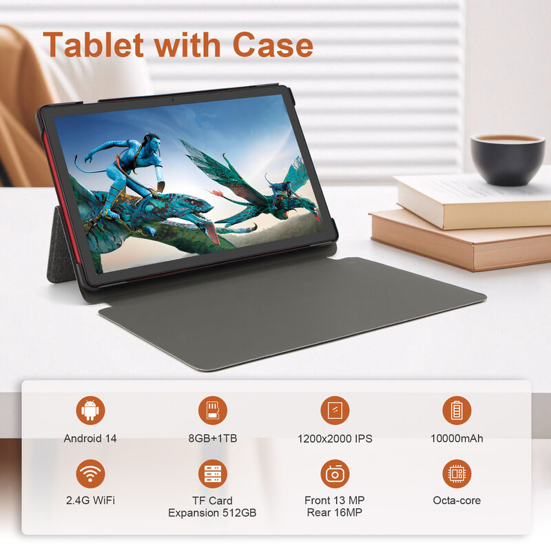 C idea Tablet Android 15 da 10,36 pollici 8 GB RAM 1 TB ROM Modello CM10016 PLUS