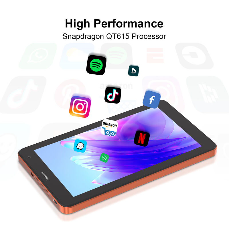 C Idea CM517 Air Tablet PC da 7 pollici Android 16 Qualcomm Processor HD Screen capacitivo con copertura protettiva